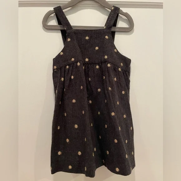 girls shirt dress polka dot zara gold zara! girls' shirt dress with wooden buttons in a mustard / gold colorway with polka dot print BRAND: zara SIZE: 12-18M CONDITION: excellent used condition LOCAL PICKUP: $14.75 in Central Phoenix SHIPPED: